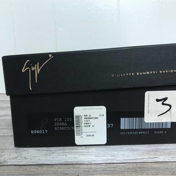 GIUSEPPE ZANOTTI PEEP TOE PUMPS 37 - Picture 6 of 6